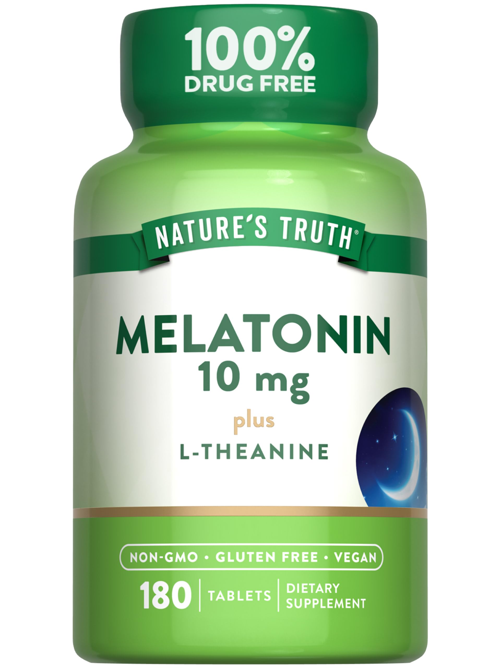 Amazon.com: Nature's Truth Melatonin Tablets | 10mg | 180 Count